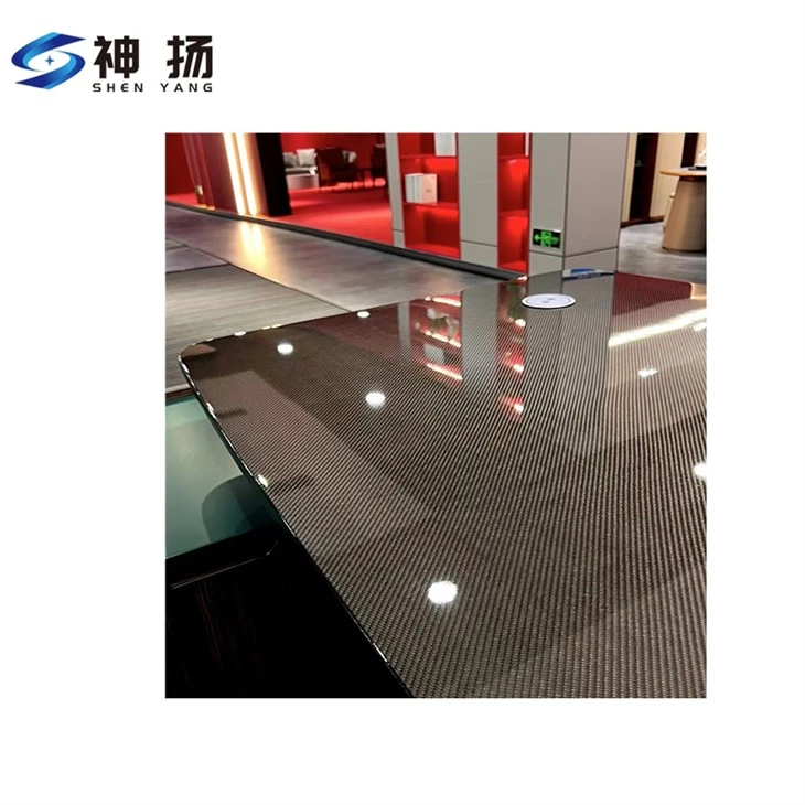 China Glossy Carbon Fiber Sheets