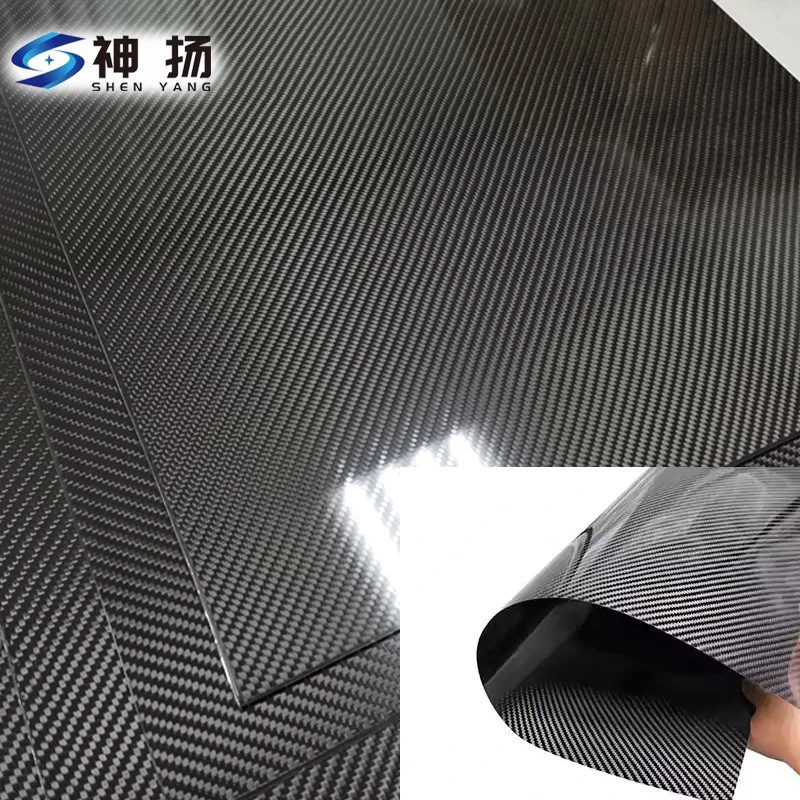 glossy carbon fibre sheet odm